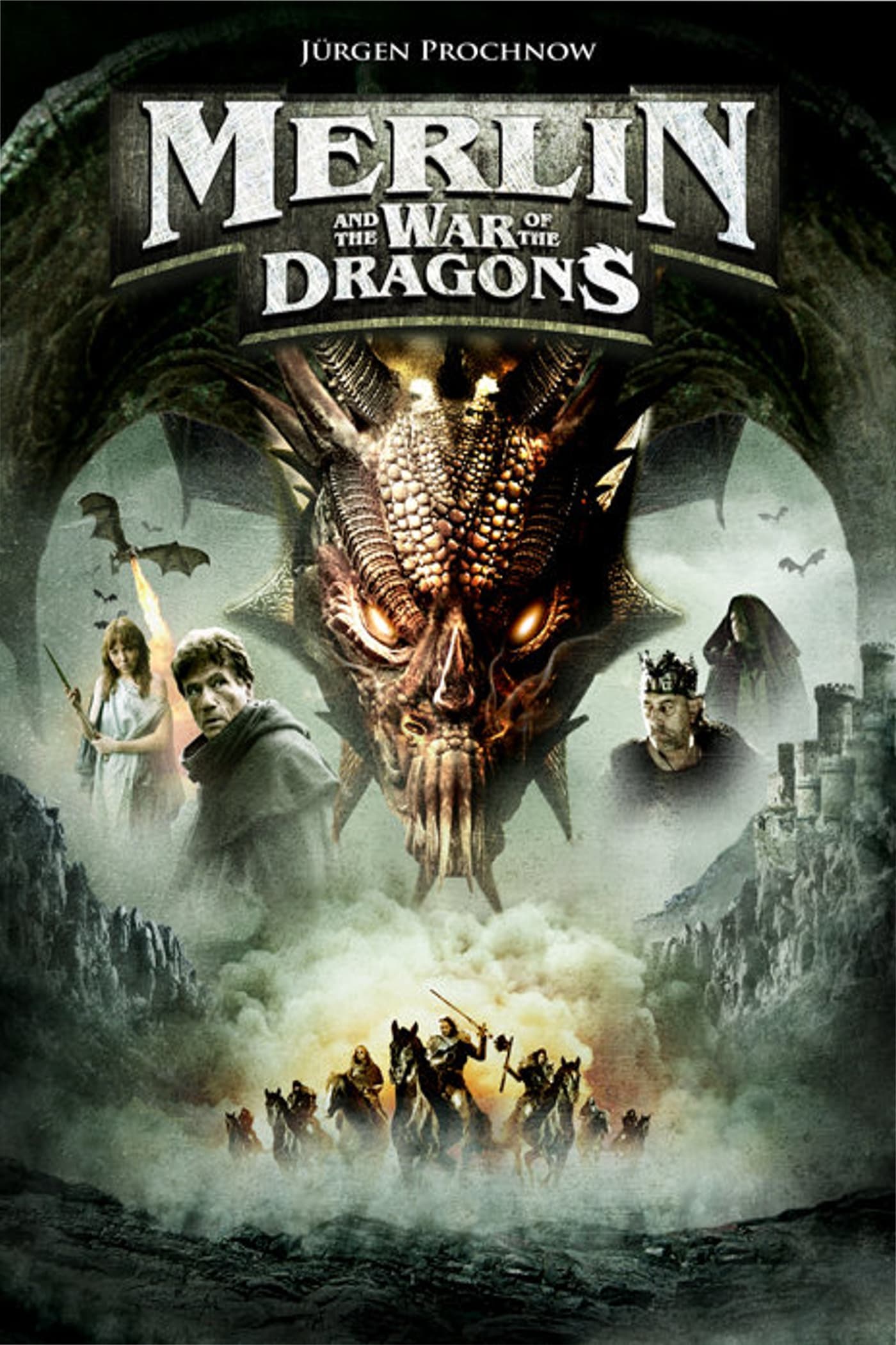 Постер Merlin and the War of the Dragons